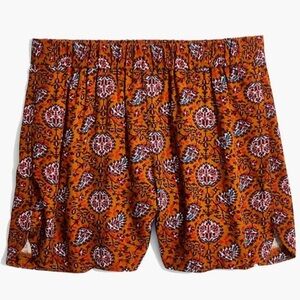 Madewell Printed Pull-On Shorts